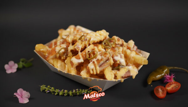 Cheesy Fries Cordon Bleu